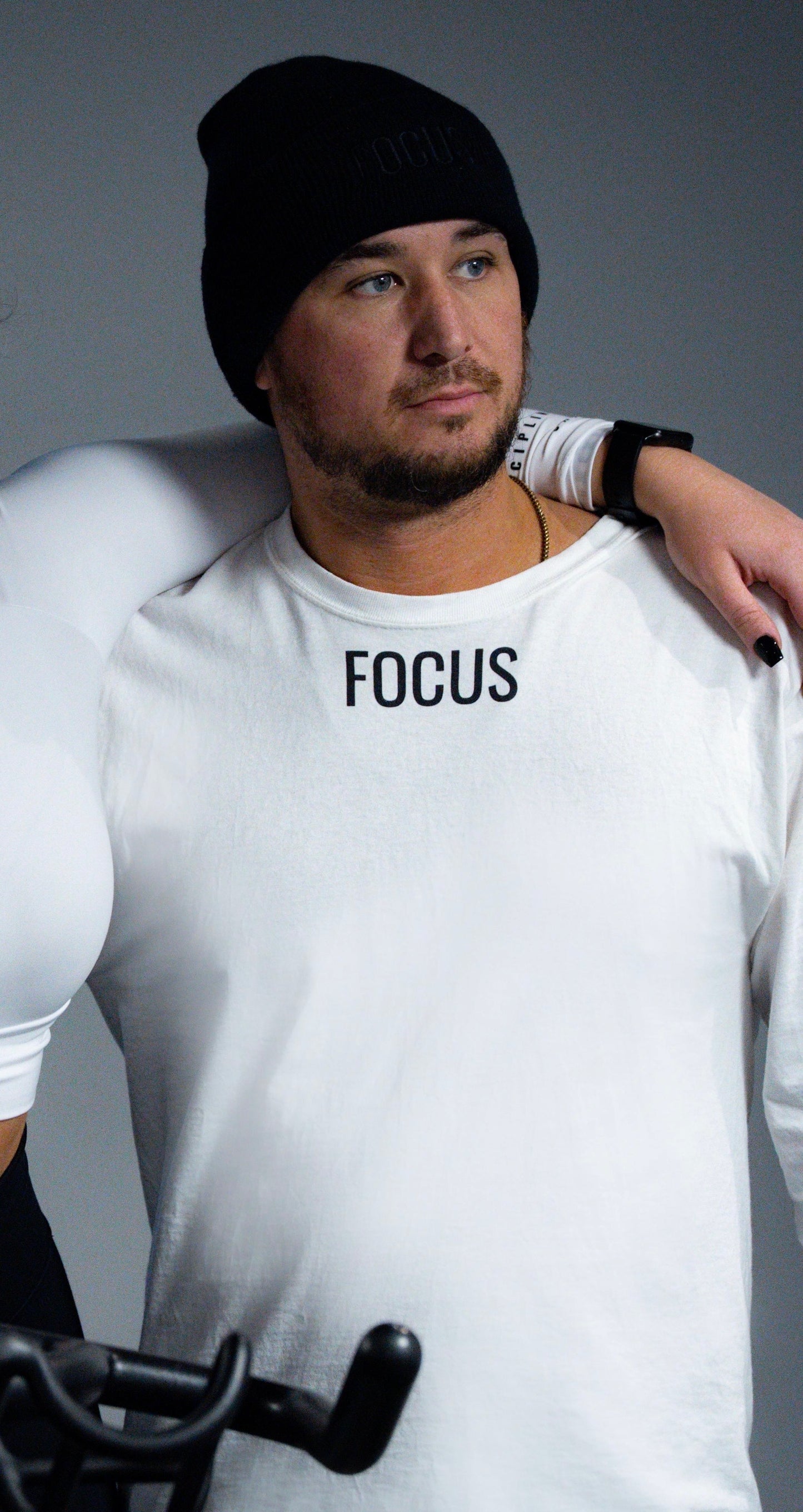 Focus Champion Long Sleeve Shirt Black Sign